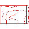 Bruk-Bet Sp. z o.o. - CONTINENTAL Narożnik 36x25x12 - widok z przodu dwg