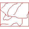 Bruk-Bet Sp. z o.o. - CONTINENTAL plate 24x20 cm - Front view dwg