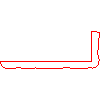 Bruk-Bet Sp. z o.o. - CONTINENTAL Corner 36x10x12 cm - Plan view dwg