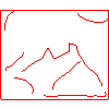 Bruk-Bet Sp. z o.o. - CONTINENTAL plate 36x30 cm - Front view dwg