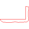 Bruk-Bet Sp. z o.o. - CONTINENTAL Corner 24x5x12 cm - Plan view dwg