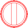 Bruk-Bet Sp. z o.o. - Circle bottom DF 800/1000/810 - Plan view dwg