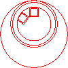 Bruk-Bet Sp. z o.o. - Orifice Reducer ZU 1000/625-S - Plan view dwg