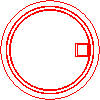 Bruk-Bet Sp. z o.o. - Circle indirect KU 1000/250-S - Plan view dwg