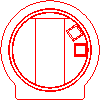 Bruk-Bet Sp. z o.o. - Base DUK 1000/1160/980-S - Plan view dwg