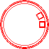 Bruk-Bet Sp. z o.o. - Circle indirect KF 1200/750-S - Plan view dwg