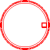 Bruk-Bet Sp. z o.o. - Circle indirect KF 1500/250-S - Plan view dwg