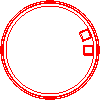 Bruk-Bet Sp. z o.o. - Circle indirect KF 1500/500-S - Plan view dwg