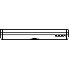 Geberit International AG - Electronic urinal flusher  zas.230V to rack Basic - Plan view dwg