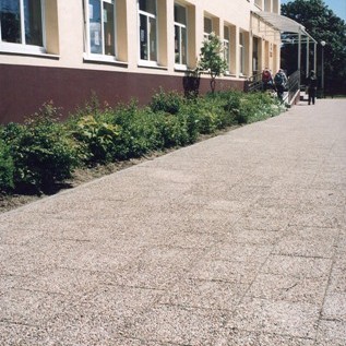 Polbruk S.A. - Paving tile 30x30 cm - Pavement tile washed