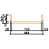 Modern Gypsum Sp. z o.o.  - Module gypsum C-80 - View dwg