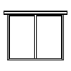 Besam  - three door leafs revolving doors RD3 30 Slim - Side view dwg