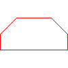 Fabryka Ceramiki Budowlanej Wacław Jopek Sp. z o.o. - Brick facade full shaped type E - Projection dwg