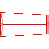 Fabryka Ceramiki Budowlanej Wacław Jopek Sp. z o.o. - Angle ridge roof pressed GD37 - Projection dwg