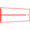 Fabryka Ceramiki Budowlanej Wacław Jopek Sp. z o.o. - Angle ridgeroof pressed GD38 - Projection dwg