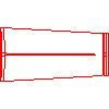 Fabryka Ceramiki Budowlanej Wacław Jopek Sp. z o.o. - Angle ridge roof pressed GD38 Z2 - Projection dwg