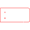 Fabryka Ceramiki Budowlanej Wacław Jopek Sp. z o.o. - Tile on the order blank simple - Projection dwg