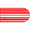 Fabryka Ceramiki Budowlanej Wacław Jopek Sp. z o.o. - Tile on the order blank grooved - Projection dwg