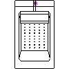 RM GASTRO Polska Sp. z o.o. - Frytkownica Linia Lotus 700 Super BS-74E - widok dwg