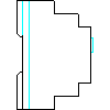 D+H Mechatronic AG - Automatic control ITR79 - View from the right dwg