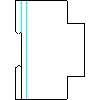 D+H Mechatronic AG - Automatic control TR611 - View from the right dwg