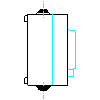 D+H Mechatronic AG - Automatic control ITR79_Geh - View from the right dwg