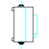 D+H Mechatronic AG - Automatic control TR611_Geh - View from the right dwg