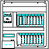 D+H Polska Sp. z o.o.  - Centrala oddymiania RZN 4316-E14 - widok z prawej dwg