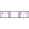 D+H Mechatronic AG - PI-drive VLD - (1) The view from the back dwg