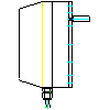 D+H Mechatronic AG - Drive locking FRA 10 - (1) The view from the left dwg