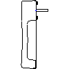 D+H Mechatronic AG - Drive locking FRA 11 - The view from the left dwg