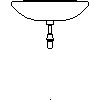 Roca  - Sidney, Sink  Touch - Front view dwg