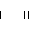 ZPB KNURÓW - Kostka brukowa Płukana 20 x 10 cm - widok z przodu dwg