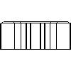 ZPB KNURÓW - Paving BEHATON 8cm Full - Front view dwg