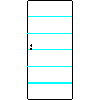 POL-SKONE Sp. z o.o. - Interior doors VERSION 00 Size 90 - Front view dwg