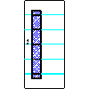 POL-SKONE Sp. z o.o. - Interior doors VERSION 03 Size 90 - Front view dwg