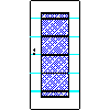 POL-SKONE Sp. z o.o. - Interior doors VERSION 02 Size 90 - Front view dwg