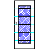 POL-SKONE Sp. z o.o. - Interior doors VERSION 02 Size 80 - Front view dwg