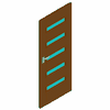 INVADO Sp. z o.o. - Drzwi Scorpio 1 Rozmiar 80 - 3D dwg