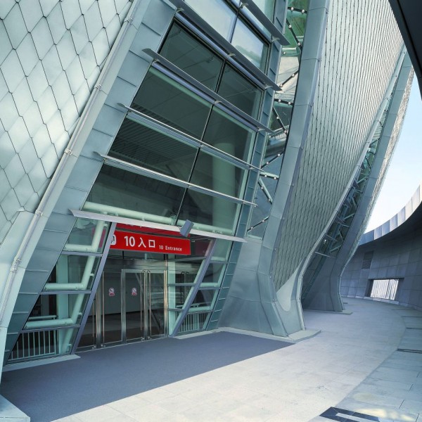 RHEINZINK U.K. - RHEINZINK U.K. - The stadium sports Games in Jinan, China, the technology scales facade, sheet RHEINZINK bright rolled