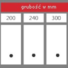 Bruk-Bet Sp. z o.o. - Lintel elements "U" - Element of table