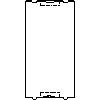 Bruk-Bet Sp. z o.o. - Bloczek wpust-wypust 300x249x599 mm - widok z góry dwg