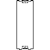 Bruk-Bet Sp. z o.o. - Pulley tongue and groove 200x249x599 mm - Plan view dwg