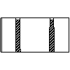 Bruk-Bet Sp. z o.o. - Pustak szalunkowy 50x36,5x25 cm 1 - przekrój 2 dwg