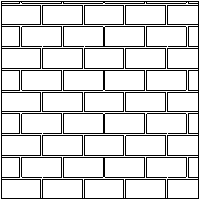 Polbruk S.A. - Polbruk Rectangle gr. 6 cm - Rectangle - hatch pattern pat