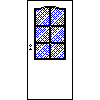 POL-SKONE Sp. z o.o. - Interior doors VERSION 01 S6 Size 90 - View dwg