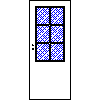 POL-SKONE Sp. z o.o. - Interior doors VERSION 02 S6 Size 80 - View dwg