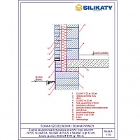 Grupa SILIKATY Sp. z o.o. - Diaphragm wall - Diaphragm wall and the wall of the basement dwg