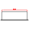 GRAS - Szafa ochronna SWSP-W2 (500x450x220 mm) - widok z góry dwg