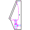 Duravit AG - 082625 Urinals 245 x 300 mm - Side dwg